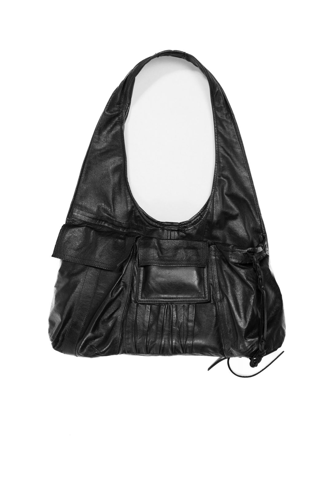 27A- Leather Handbag — FW25 Supervillains, hand-crafted leather & technical garments by NDSCLSD Montréal