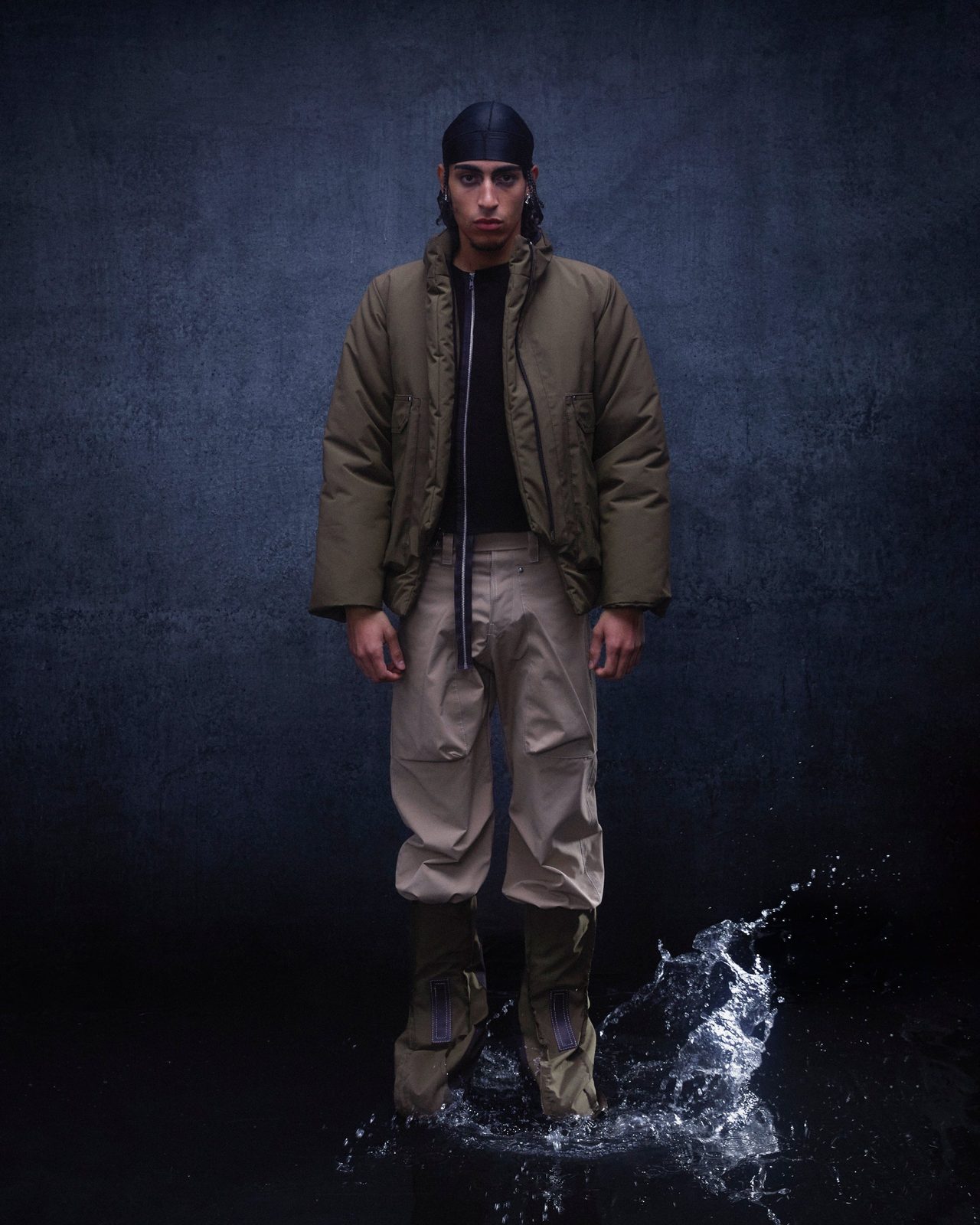 ARMOR BOMBER — FW24 Disruptive Interruption, hand-crafted leather & technical garments by NDSCLSD Montréal