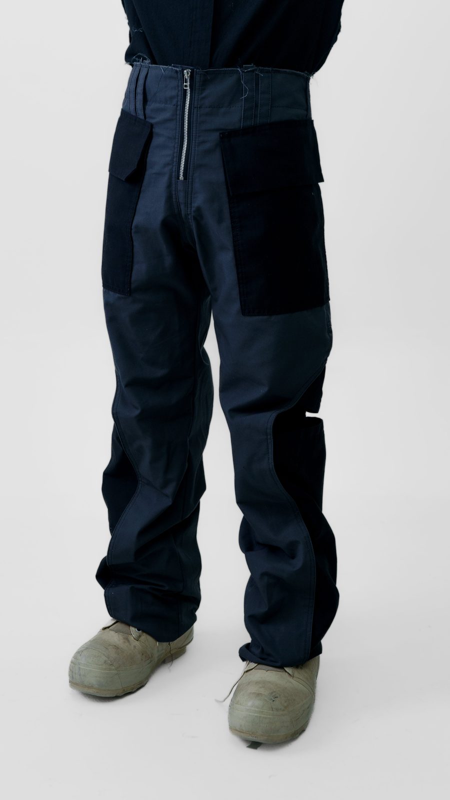 FIGHT TWILL CARGO — FW24 Disruptive Interruption, hand-crafted leather & technical garments by NDSCLSD Montréal