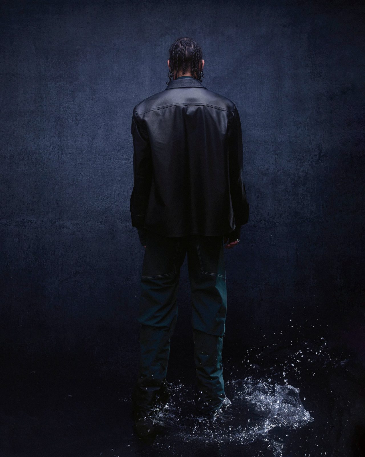 LEATHER SHIRT — FW24 Disruptive Interruption, hand-crafted leather & technical garments by NDSCLSD Montréal