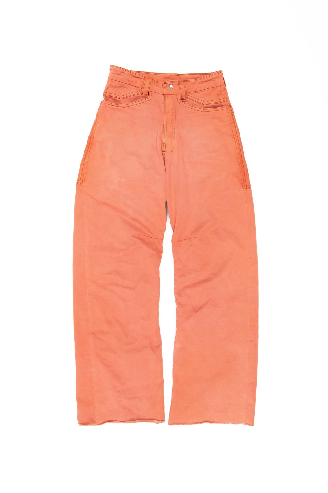 LOOK 7B - Hand-Dyed Denim Trousers — FW25 Supervillains, hand-crafted leather & technical garments by NDSCLSD Montréal