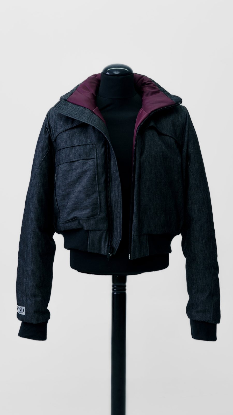 WAR DENIM BOMBER — Archive, hand-crafted leather & technical garments by NDSCLSD Montréal
