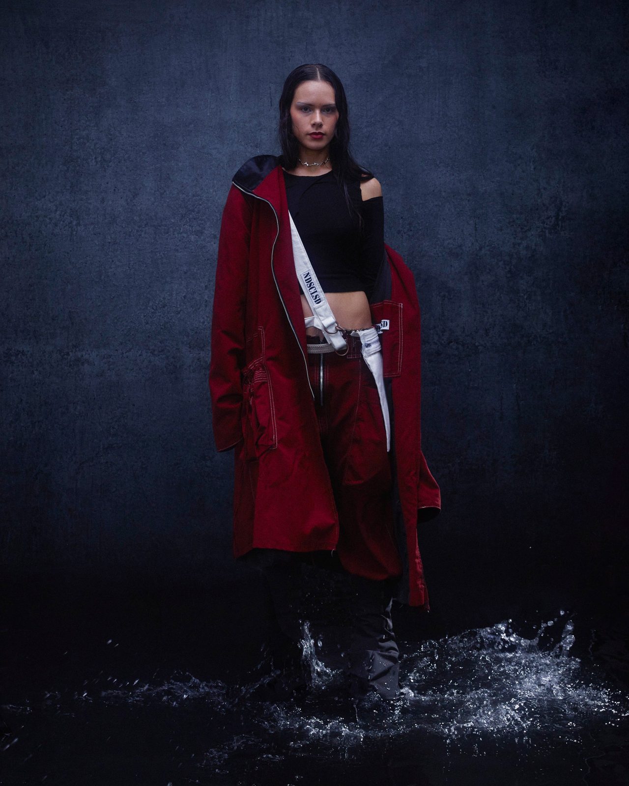 TRENCH JACKET — FW24 Disruptive Interruption, hand-crafted leather & technical garments by NDSCLSD Montréal