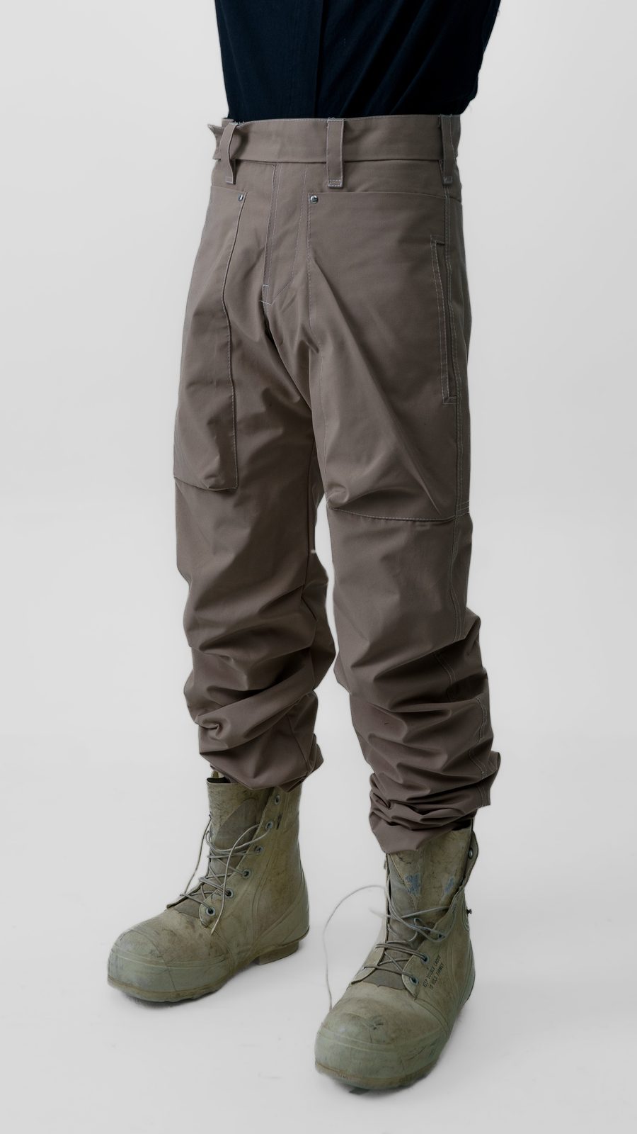 WAR NYLON CARGOS (SAND) — Archive, hand-crafted leather & technical garments by NDSCLSD Montréal