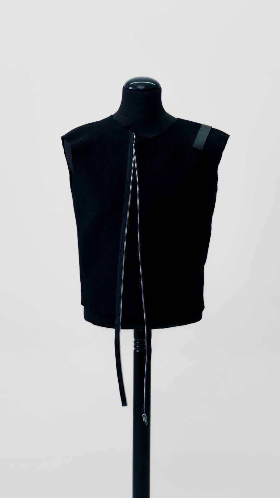 WAR WOOL VEST — Archive, hand-crafted leather & technical garments by NDSCLSD Montréal